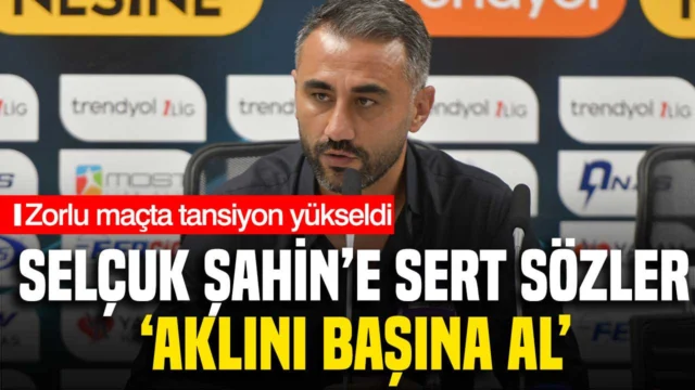 Kayserispor Başkanı Ali Çamlı’dan Selçuk Şahin’e sert sözler: ‘Aklını başına al’