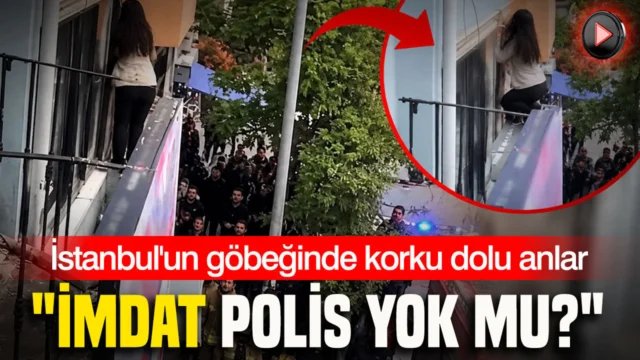 İstanbul’un göbeğinde korku dolu anlar