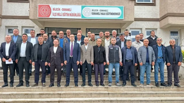 Osmaneli’de Köylere Hizmet Götürme Birliği Ekim ayı meclis toplantısı yapıldı