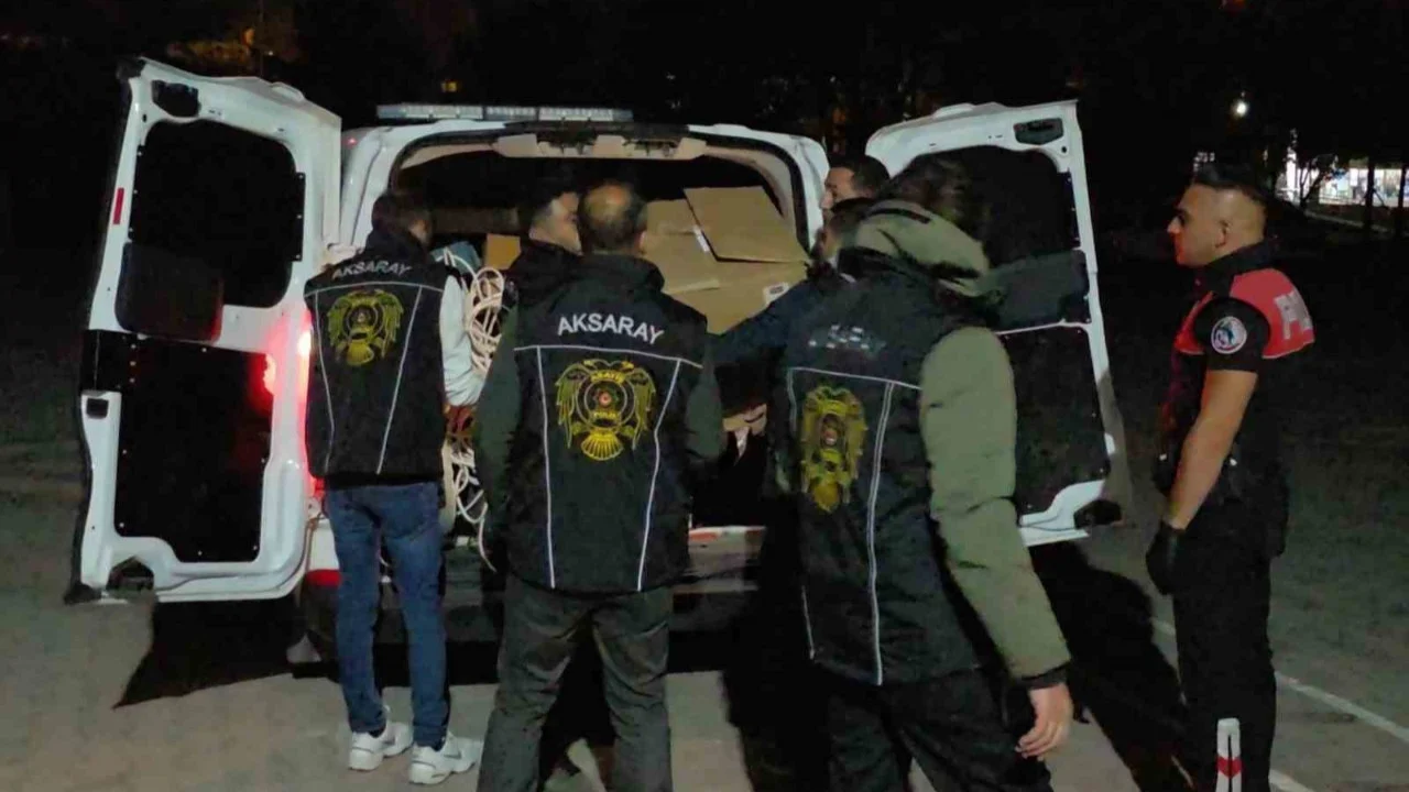 Tır ve inşaatları hedef aldı, polisten kaçamadı