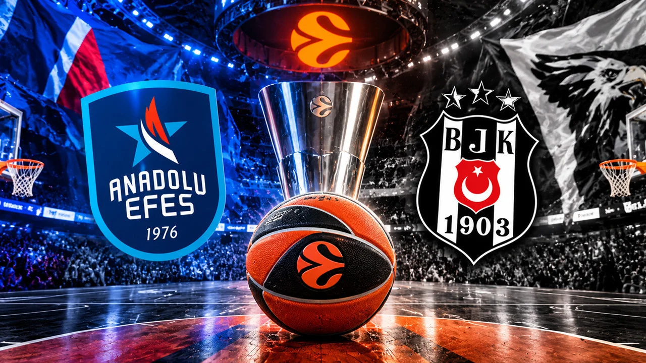 Anadolu Efes ile Beşiktaş EuroLeague’de karşı karşıya gelecek
