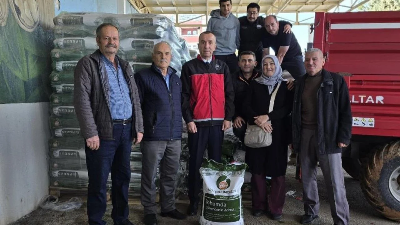 842 çiftçiye tohum desteği sağlanacak