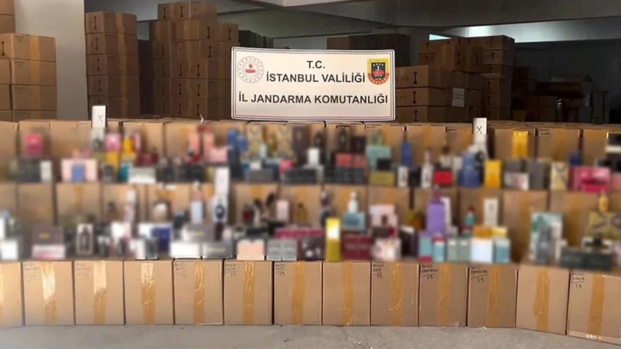İstanbul’da 350 milyon TL’lik sahte parfüm operasyonu: 2 gözaltı