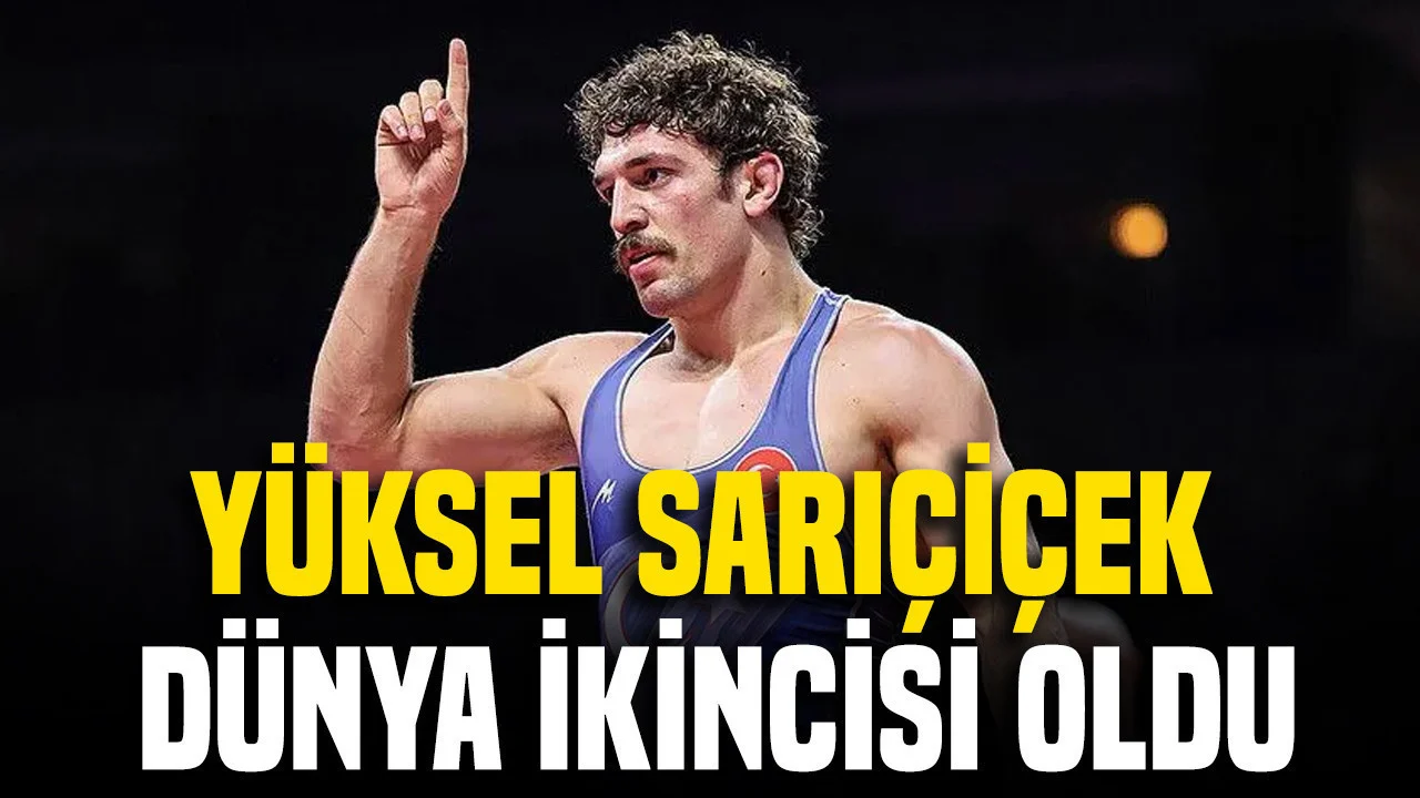 Yüksel Sarıçiçek dünya ikincisi oldu