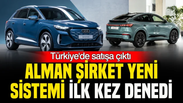 Alman otomobil şirketi yeni elektrikli aracı Türkiye’de satışa çıkardı