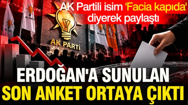 AK Parti’de büyük oy kaybı